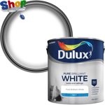 Matt  Emulsion  Paint  for  Walls  and  Ceilings -  Pure  Brilliant  White  2 .