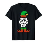 I'm The Gag Elf Family Pajama Christmas Funny Humor Jokes T-Shirt