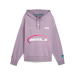 Puma Mens Mercedes-AMG Petronas Motorsport x MDJ Graphic Hoodie - Purple - Size X-Small