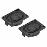 4 Ohm 3W Round Internal Magnet Speaker for Laptop Loudspeaker 2pcs