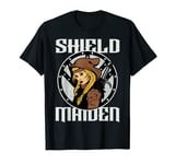 Nordic Lagertha's Viking Princess Warrior Shield Maiden T-Shirt