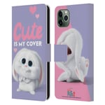 THE SECRET LIFE OF PETS 2 II FOR PET'S SAKE LEATHER BOOK CASE FOR APPLE iPHONE