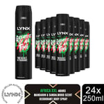 Lynx XXL Deodorant Bodyspray Africa 48H The G.O.A.T. of Fragrance 250ml, 24pk