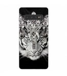 Coque Galaxy S10 PLUS Tigre Noir indien bijoux