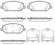 Bromsbelägg Remsa - Kia - Ceed, Xceed. Hyundai - I30