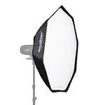 Godox Octa - Soft box (Gris, Aluminum Ring Adaptor, 120 cm)