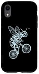 Coque pour iPhone XR Bee Cycling Vélo Drôle Animal Cool Insecte Biker Ride Bike