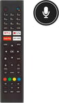 Télécommande Vocale Remplacée Convient Pour Engel Ok Rca Tv Rs32H3 Rs32H2 Rs43F2 Rs32H2-Eu Rs43F2-Eu Le3290Atv Le4290Atv Le2490Atv Led32(V2) Le4090Atv Led40(V2) Led32 Led40 Odl32772Hn-Tab