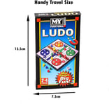 Mini Magnetic Travel Board Games LUDO Compact Size