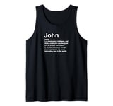 John Definition Personalized Name John Tank Top