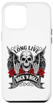 Coque pour iPhone 12 Pro Max Long Live Rock And Roll Rock&Roll Vintage Guitares électriques