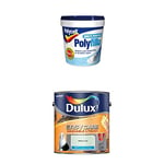 Polycell Multi-Purpose Polyfilla Ready Mixed, 1 Kg Easycare Washable and Tough Matt (Willow Tree)