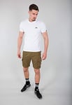 Alpha Industries Crew Short Mens Cargo, Khaki, 34