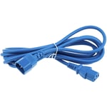 Rs Pro - Câble d'alimentation, Bleu, Connecteur C13, iec vers C14, cei, 3m ( Prix pour 1 )