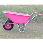 Trutzholm Brouette Rose 100 L 250 KG Gartenschubkarre Pushcart de Jardin