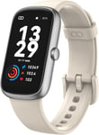 Montre Connectée Femme Homme, 1.47 Pouces Trackers D'activité 100+ Modes De Sport, Montre Podometre Moniteur De Sommeil Etanche Ip68 Montre, Compatible Avec Iphone Et Android, Blanc