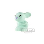 LEGO Animals Minifigure Rabbit with Metallic Lavender Nose