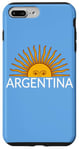 Coque pour iPhone 7 Plus/8 Plus Drapeau de l'Argentine - Soleil de l'Argentine - Maillot de sport