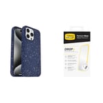 Otterbox Core Apple iPhone 15 Pro Max Blueberry Pie - Blue with Premium Tempered Glass Protector