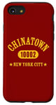 Coque pour iPhone SE (2020) / 7 / 8 CHINATOWN 10002 NEW YORK CITY/NYC Athletic Design