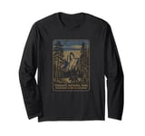 Yellowstone National Park Bear Wildlife Long Sleeve T-Shirt