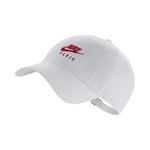 Nike PSG Football Cap Classic White /Red One Size Unisex Adults New 100% Cotton