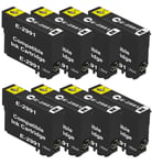 8xBlack Compatible 29XL Ink Cartridges For Epson XP445 XP247 XP345