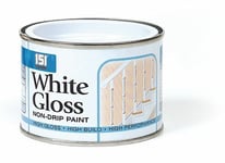 151 White Gloss Paint NonDrip Hard Drying Interior Exterior Wood Metal 180ml