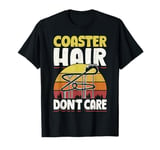 Rollercoaster Amusement Coaster Hair Kids Roller Coaster T-Shirt