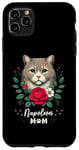 iPhone 11 Pro Max Roses Flowers Napoleon Mom Minuet Cat Case