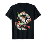 Japanese Food Sushi Asian Mythology Sushi Dragon T-Shirt