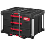 Milwaukee 4932472130 Black PACKOUT 3 Drawer Tool Box.