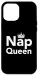 Coque pour iPhone 12 Pro Max Nap Queen, j'aime dormir et reposer mes yeux