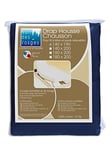 Nuit des Vosges 2099713 Cotoval Drap Housse TPR Uni Coton Marine 140 x 190 cm