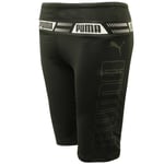 Puma Essential Womens Shorts Gym Running Tight Black 515061 01 A80D Textile - Size 12 UK