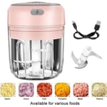 TGA15737-Mini hachoir électrique 30 W 250ml Rose