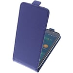 foto-kontor Cover compatible with Doro 8050/8050 PLUS flip-style mobile phone case blue