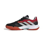 adidas Men's Courtjam Control M Clay Sneaker, Core Black FTWR White Better Scarlet, 7 UK