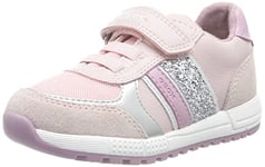 Geox Bébé Fille B Albums Girl Basket, Lt Rose Silver, 20 EU