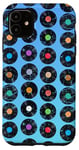 Coque pour iPhone 11 Disque vinyle rétro LP Music Art, DJ Musicien Style graphique