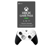 Xbox Elite Series 2 Coreu0026tradeWireless Controller (White) & Xbox Game Pass Ultimate Bundle