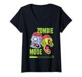 Womens Cool Zombie T shirt For Men and Women Zombie Apocalypse Tee V-Neck T-Shirt