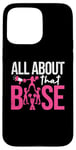 Coque pour iPhone 15 Pro Max Cheerleading Funny All About That Base Cheer Leader Girls