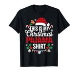 Funny This Is My Christmas Pajama Family Xmas PJs Men Women T-Shirt