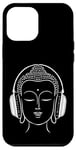 iPhone 12 Pro Max Buddha Headphones Zen Music Meditation Case