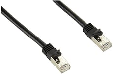 StarTech.com Câble réseau Cat6 blindé SFTP sans crochet - 50 cm Noir - Cordon Ethernet RJ45 anti-accroc - Câble patch (N6SPAT50CMBK)