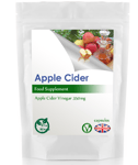 Organic Apple Cider Vinegar 350mg (180 Capsules) Blood Sugar Cholesterol, UK (V)