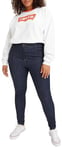 Levi's Women's Plus Size 720 High Rise Super Skinny Jeans, Deep Serenity, 16 S