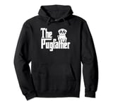 The Pugfather Pug Dad Dog Father Father's Day Kawaii Pullover Hoodie