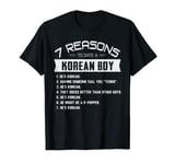 10 Reasons to Date a Korean Boy Jungkook Bangtan Suga T-Shirt